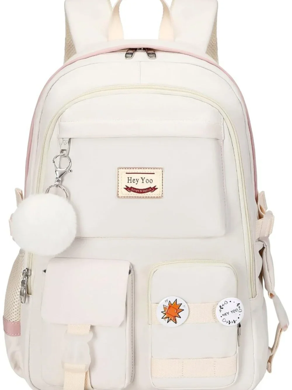 Cute Girls' Backpack - Stylish School Bag for Teens, College & Elementary
